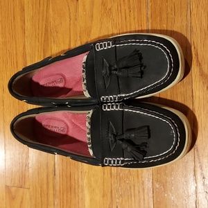 Women's Sperry  Top Sider Leather Penny Loafers W/Tassels Boat Shoes Size 7.5
